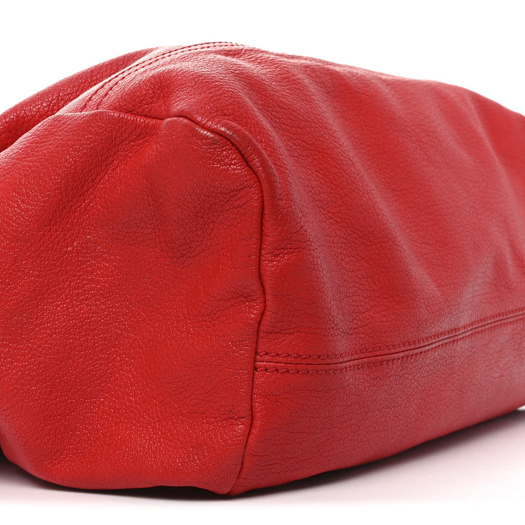 Sugar Goatskin Medium Pandora Red