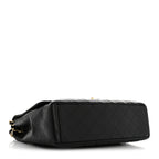 Caviar Maxi Single Flap Black