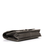 Washed Lambskin Jumbo Take Away Flap Grey