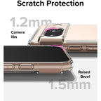 Entronix Bundle Compatible with Pixel 9 - Clear Case & 2 Clear Screen Protectors