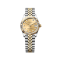 Rolex Datejust 278273 Champagne Diamond Dial