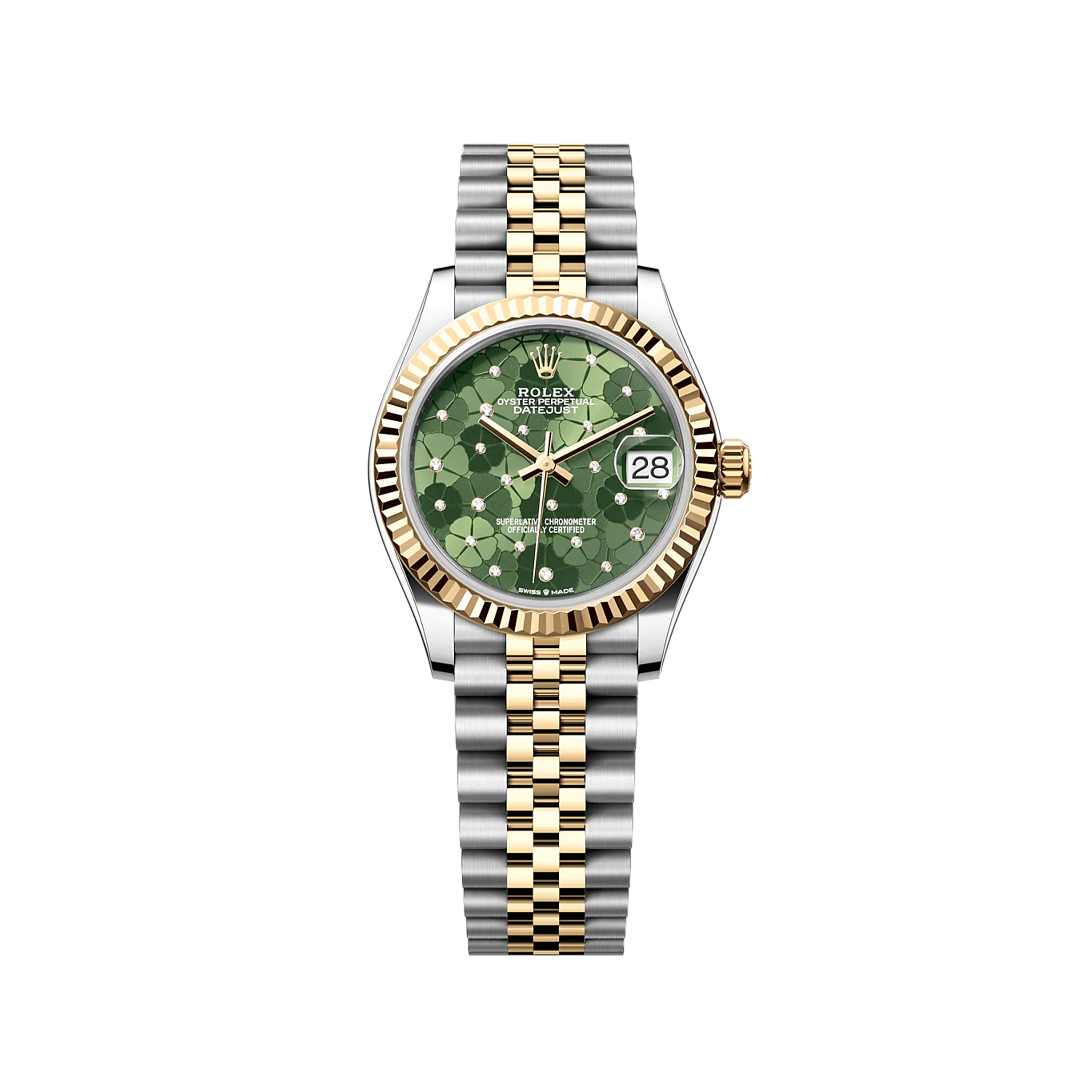 Rolex Datejust 278273 Green Flower Dial
