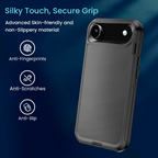 Entronix Bundle Compatible with iPhone 17 Air - Heavy Duty Case & 2 Clear Screen Protectors