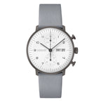 Junghans Max Bill Chronoscope Men's White/Grey Watch