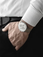 Junghans Meister Chronoscope Men's Beige Grey Watch