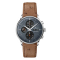 Junghans Meister Chronoscope Men's Grey Brown Watch