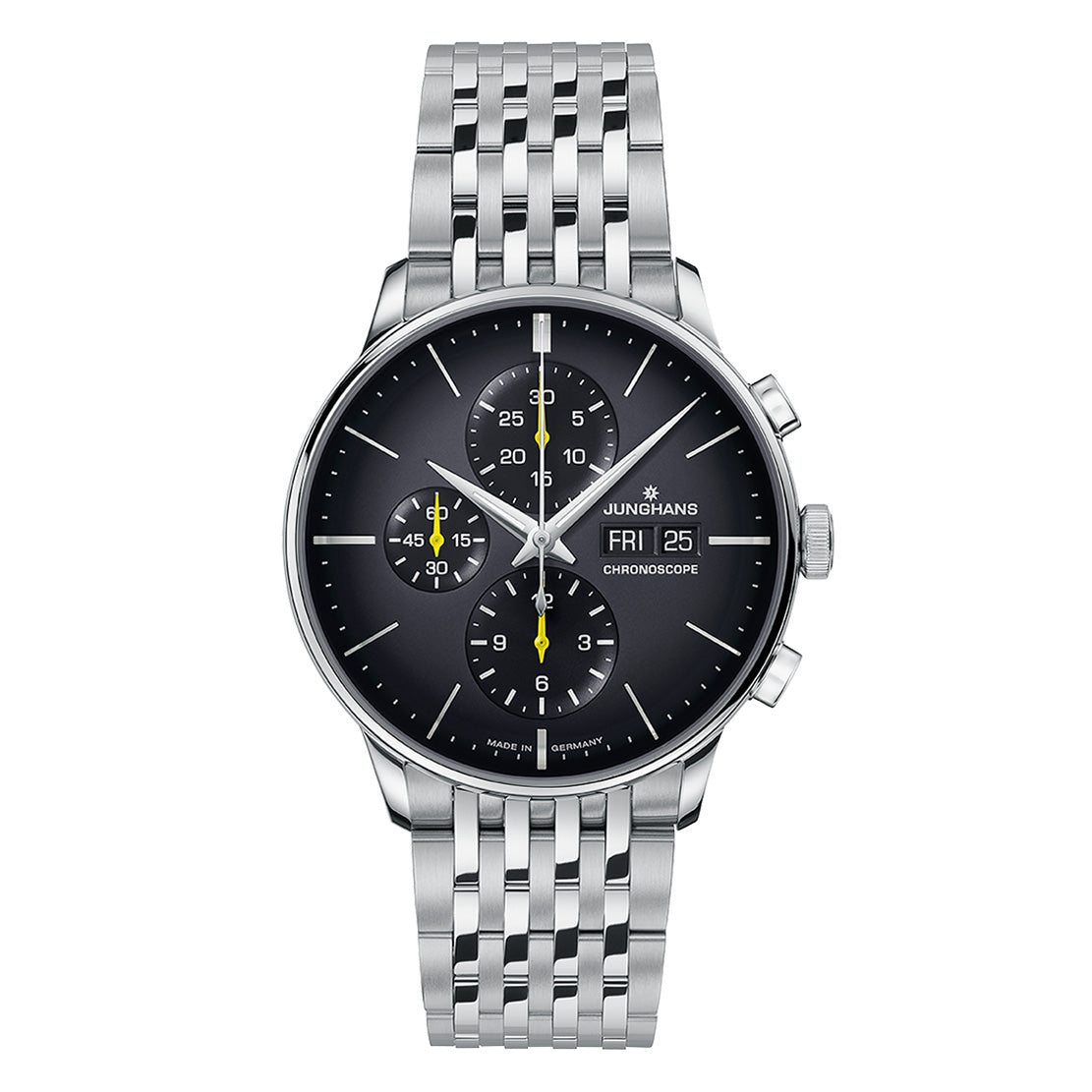 Junghans Meister Chronoscope Men's Black Watch