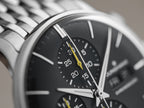 Junghans Meister Chronoscope Men's Black Watch