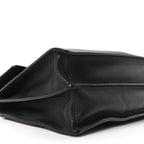 Calfskin Medium Soft Sound Shoulder Bag Black