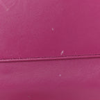 Smooth Calfskin Suede Medium Reversible Monogram Kate Satchel Rose Rubis