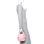 Taurillon Clemence Swift In-The-Loop 18 Bag Rose Sakura