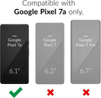 Entronix Case Compatible with Pixel 7a - Triple-Layer Heavy Duty Protection