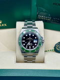 Rolex Steel Submariner Date  - The Starbucks - Green Bezel MK2 - Black Dial - 126610LV