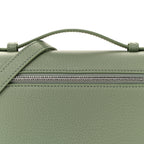 Grained Calfskin L19 Extra Pocket Pouch Sage Brush Leaves