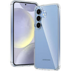 Entronix Case Compatible with Galaxy S25 FE - [Hard Back] Clear Cover