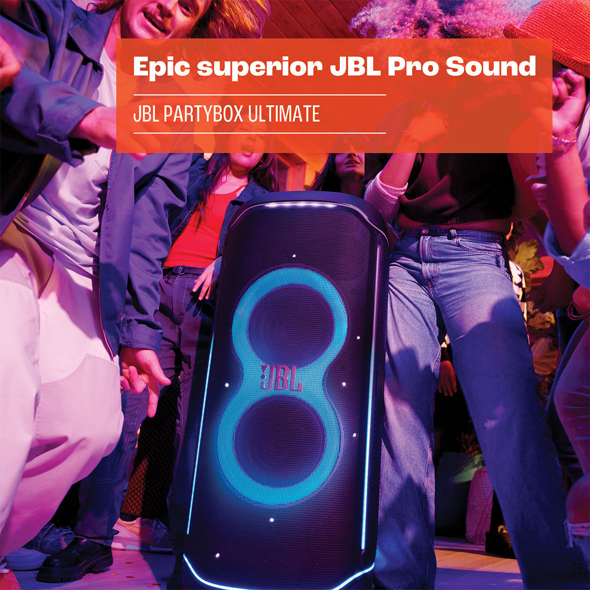 JBL PARTYBOX Ultimate Party Speaker Karaoke Bundle with Wireless Microphone System