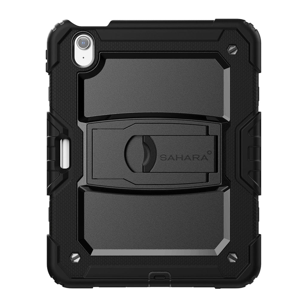 SAHARA - Raider Series Heavy-Duty Case for Apple iPad Air 11" M3/M2 and iPad Air 10.9'' (4th and 5th Gen) - Black