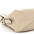 Soft Calfskin Medium Aimee Shoulder Bag Travertine