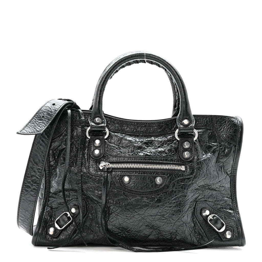 Agneau Arena Silver Hardware Small Le City Black