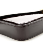 Vernis Pochette Felicie Chain Wallet Amarante