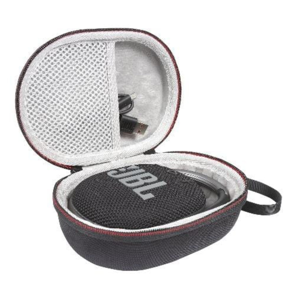 SAHARA - Carry Case for JBL Clip 4 and JBL Clip 5 Portable Bluetooth Speaker - Black