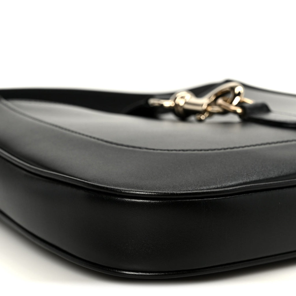 Boarded Dyana Lux Calfskin Medium Jackie 1961 Hobo Black