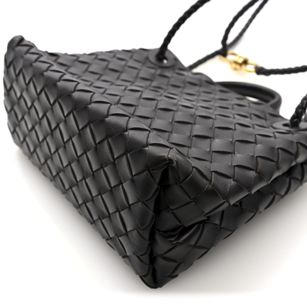 Nappa Intrecciato Small Andiamo Shoulder Bag Fondant