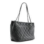 Caviar Quilted CC Timeless Soft Tote Black