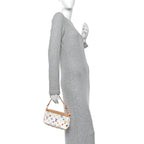 Monogram Multicolor Pochette Accessories White