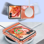 Entronix [Magnetic] Case Compatible with Moto Razr 2024 - [Hard Back] Slim Clear
