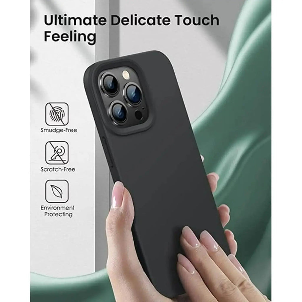 Entronix Case Compatible with iPhone 14 - Soft-Touch Liquid Silicone