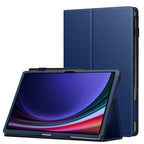SAHARA - Bi-Fold Folio Case for Samsung Galaxy Tab S10 FE, Tab S9 and Tab S9 FE - Blue