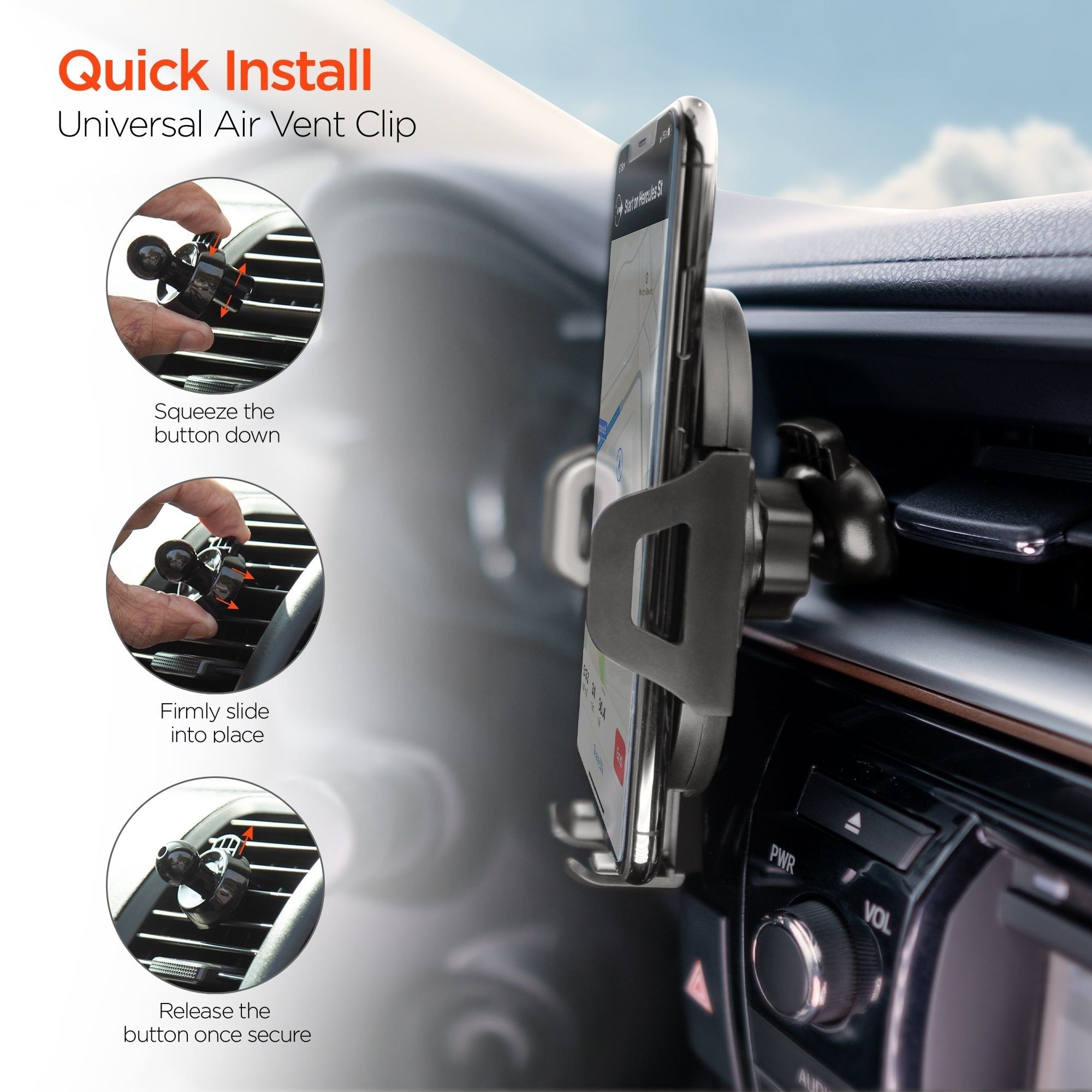 3-in-1 Phone Mount Kit