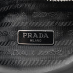 Tessuto Nylon Saffiano Mini Re-Edition 2005 Bag Black