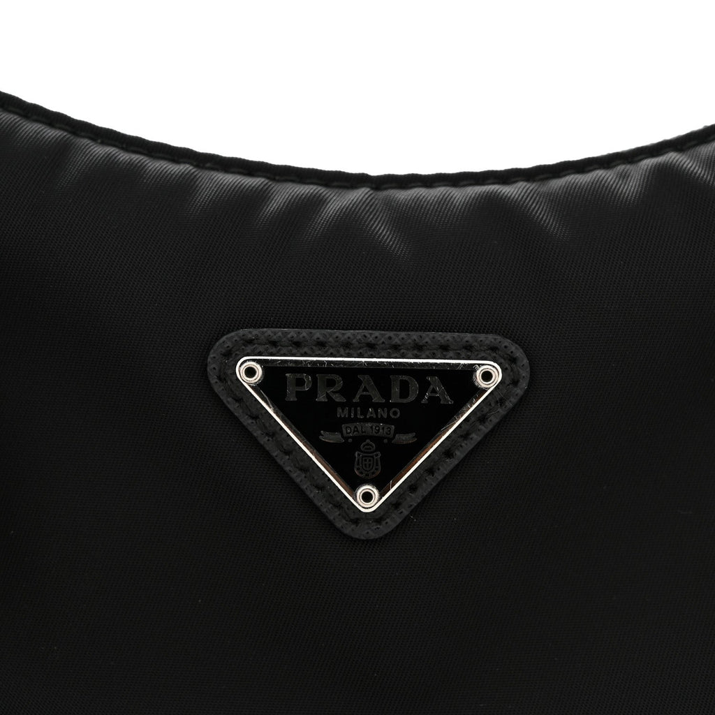 Tessuto Nylon Mini Re-Edition 2000 Bag Black