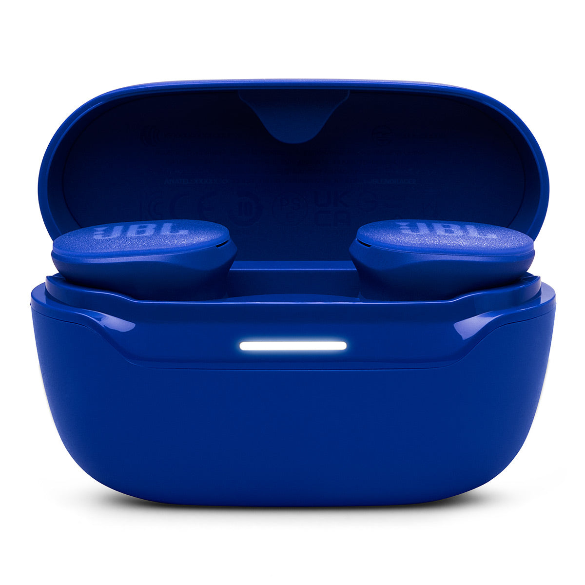 JBL Endurance Race 2 True Wireless Sport Earbuds Bundle with gSport Case (Blue)