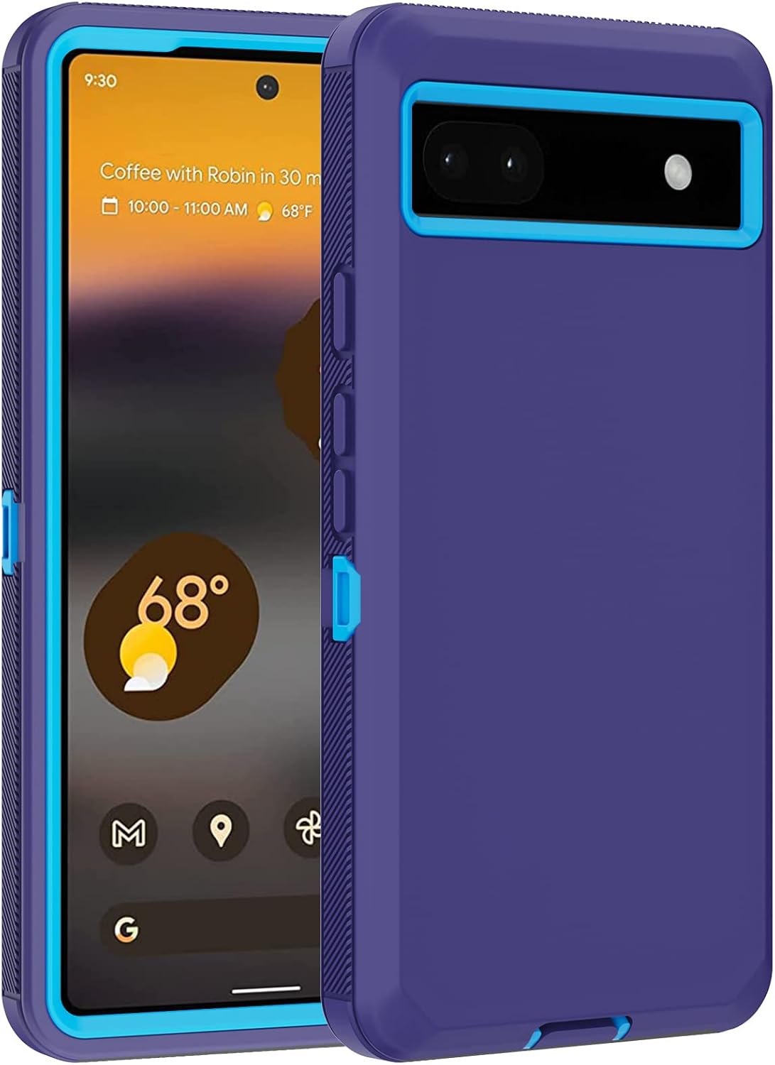 Entronix Case Compatible with Pixel 6 - Triple-Layer Heavy Duty Protection