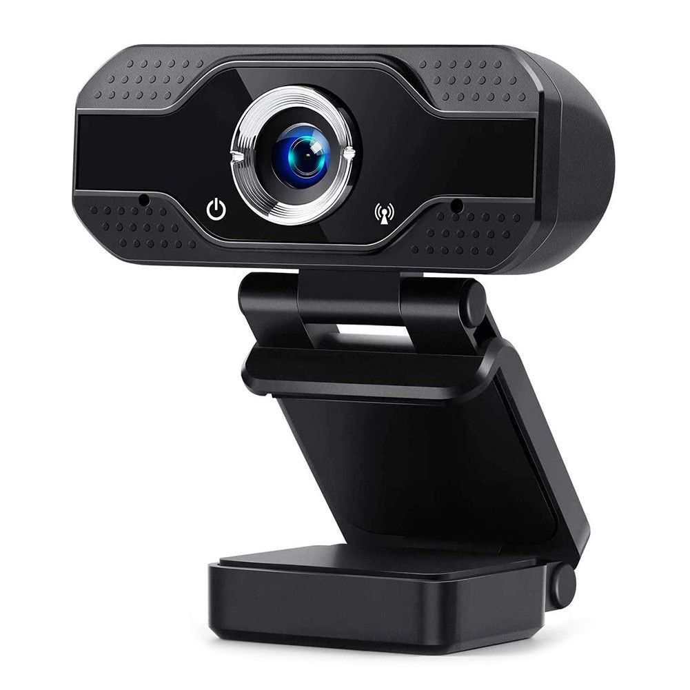 HD Webcam Online Video Live Online Course USB Drive free Computer Camera 1080P - Surface Shell with Dot