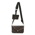 Monogram Felicie Strap & Go Kaki