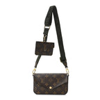 Monogram Felicie Strap & Go Kaki
