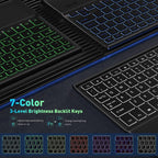 SAHARA - Keyboard Case for Lenovo Tab P11 (Gen 2) - Black