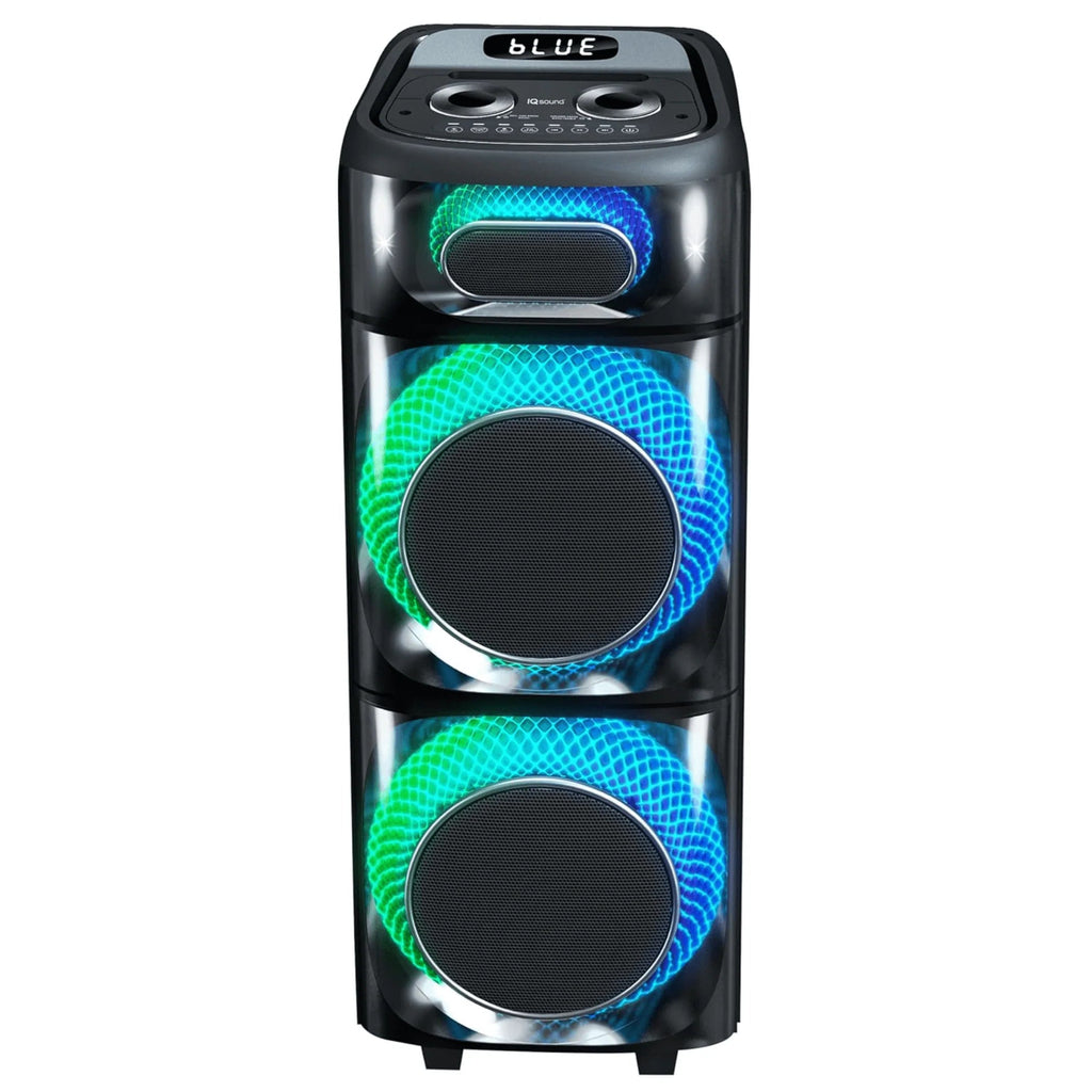 Torusflex 2X10-Inch Portable Bluetooth DJ Speaker