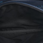 Calfskin Monogram Shadow Trio Messenger Navy River Blue