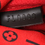 Damier Ebene Complice Trunks and Bags Mini Pochette Accessories Red