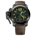 Graham Men's Black Chronofighter Oversize Watch