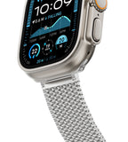 KUXIU Natural Stainless Steel Magnetic Apple Watch Band