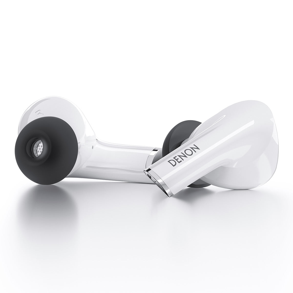 Denon AH-C830NCW True Wireless Earbuds with Active Noise-Cancellation (White)