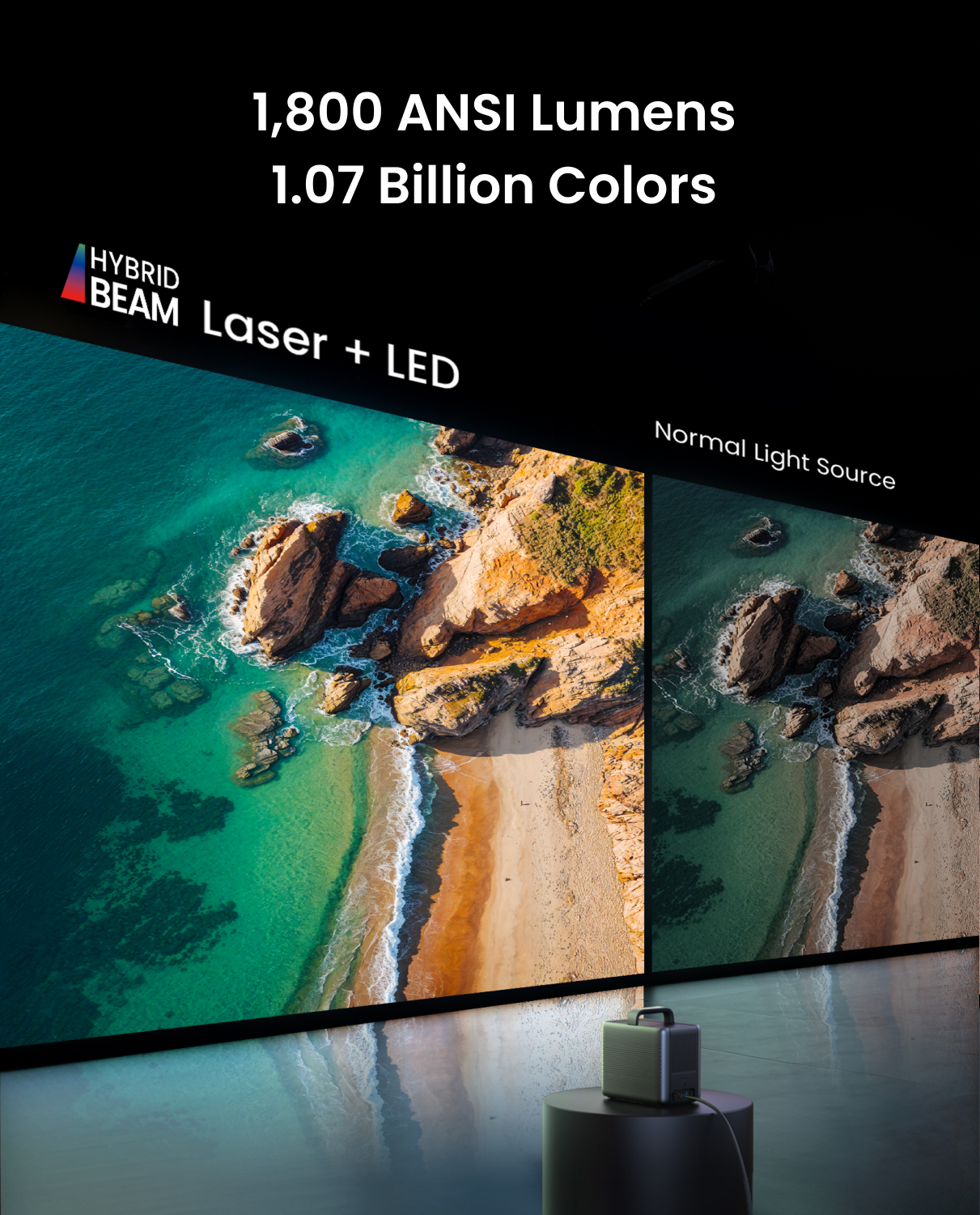 soundcore Nebula Cosmos 4K SE | Dolby Vision Projector with Google TV