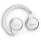 JBL Live 670NC Wireless On-Ear Adaptive Noise Cancelling Headphones (White)