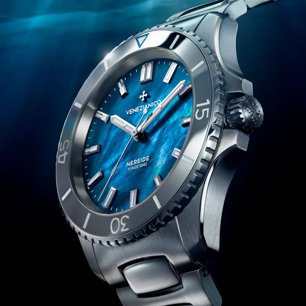 Venezianico Nereide Tungsteno Men's Blue Watch